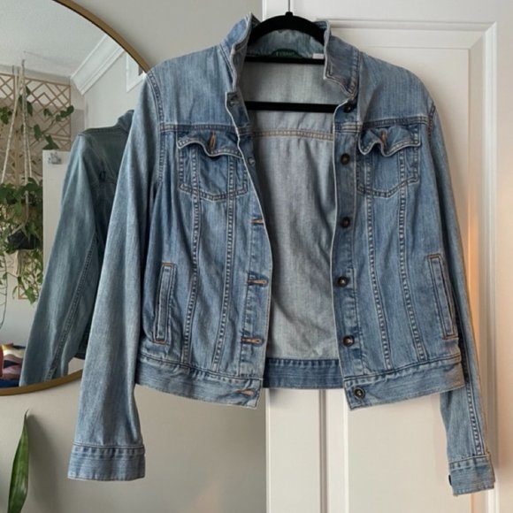 L.L.Bean Fitted Women's Jean Jacket (Size XS) - Picture 1 of 2